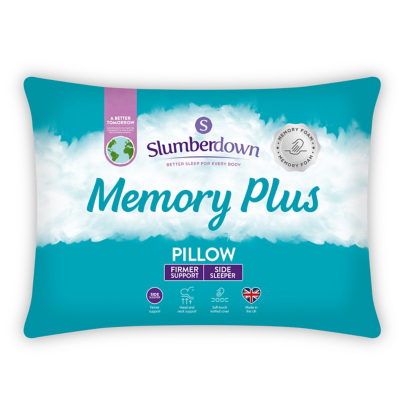 Slumberdown Memory Foam Plus Pillow Home