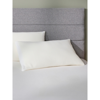 Slumberdown Single Memory Foam Plus Firm Support Pillow in White
