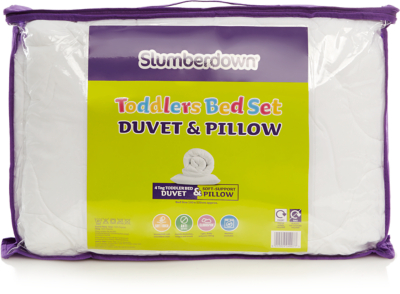 toddler bed duvet and pillow