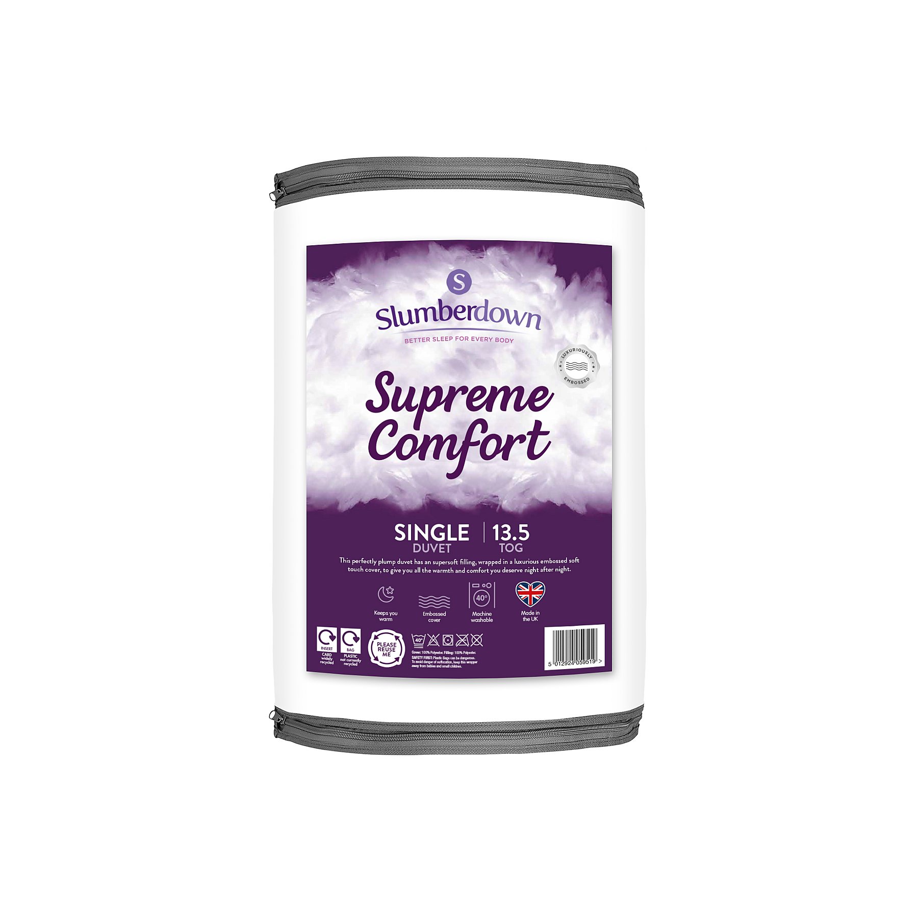 Slumberdown Supreme Comfort 13 5 Tog Single Home George