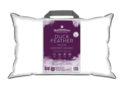 Slumberdown Duck Feather Pillow Home George