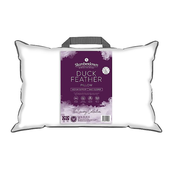 Slumberdown Duck Feather Pillow Home George