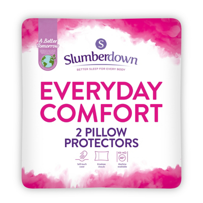 Slumberdown Everyday Comfort Pillow Protectors Home at ASDA