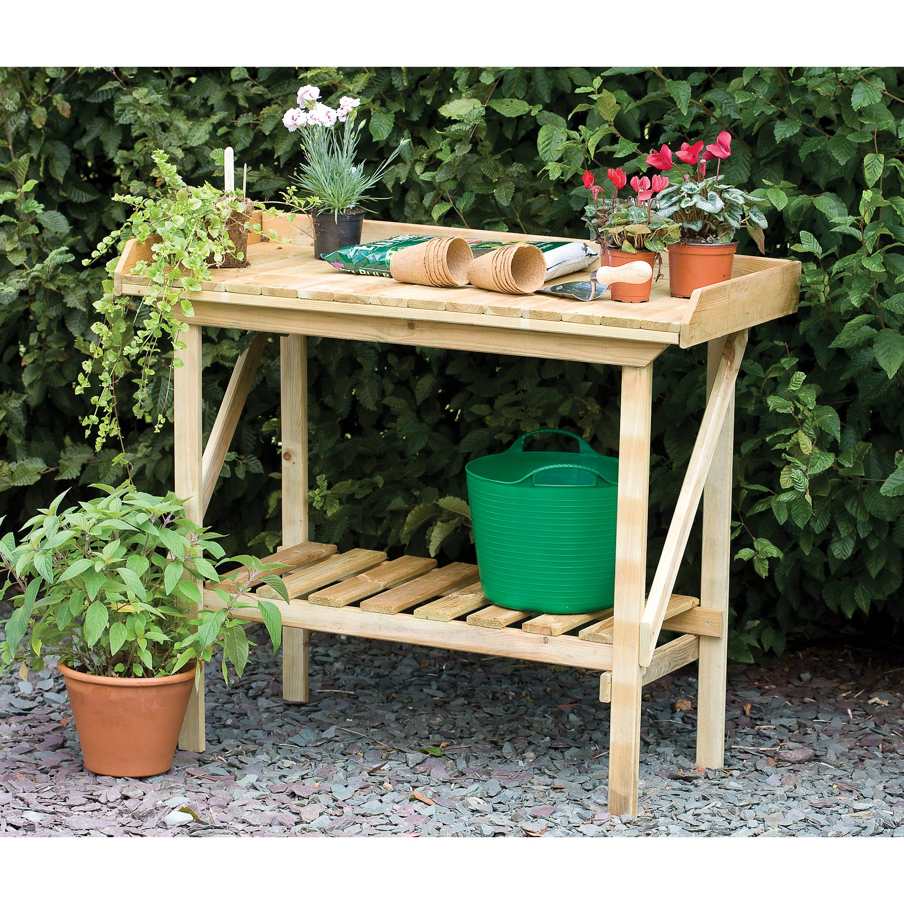 Forest Garden Potting Bench Outdoor Garden George