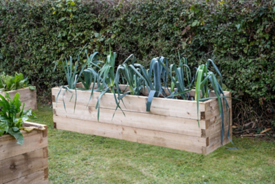Forest Garden Caledonian Trough Raised Bed 45 x 180cm Outdoor