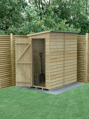 Forest Garden Beckwood 6x3 Pent Shed - No Windows | Outdoor