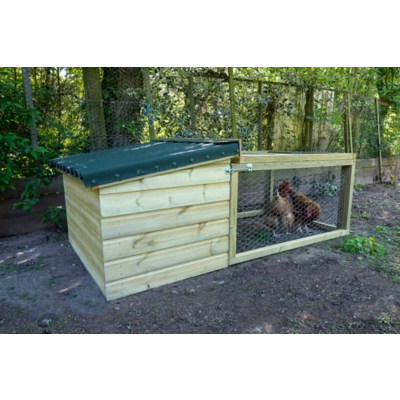 Forest Garden Chicken Coop and Run