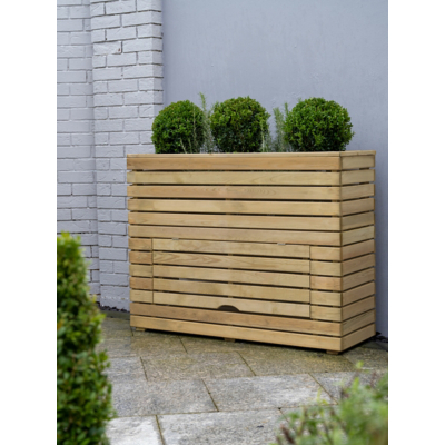 7' x 5' Forest 4Life 25yr Guarantee Overlap Pressure Treated Pent Wooden Shed (2.26m x 1.7m)