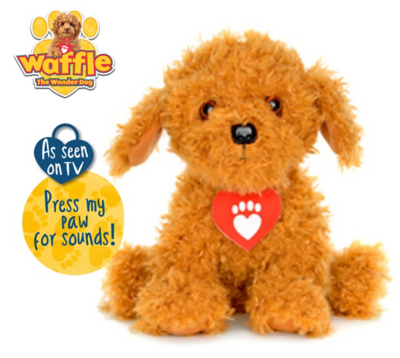 waffle the wonder dog plush toy