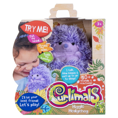 Curlimals Higgle Hedgehog Toys & Character at ASDA