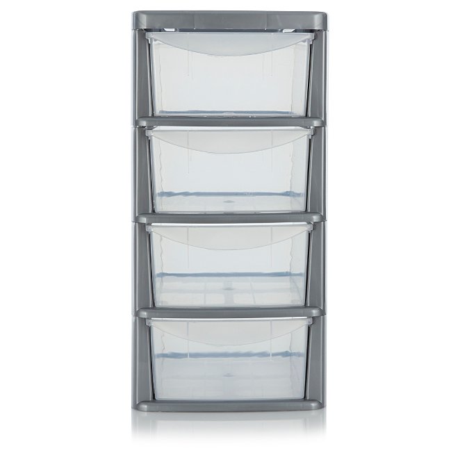 Asda 4 Drawer Storage Unit Home Garden George At Asda