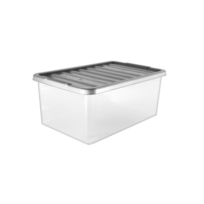 ASDA Clear Storage Box and Lid - 45L