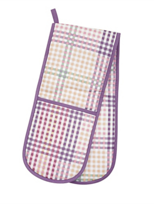 Ulster Weavers Mourne Heather 100 Cotton Double Oven Glove Home