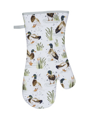 Ulster Weavers Farmhouse Ducks 100 Cotton Gauntlet Oven Glove Home