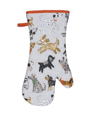 Ulster Weavers Dog Days 100 Cotton Gauntlet Oven Glove Home