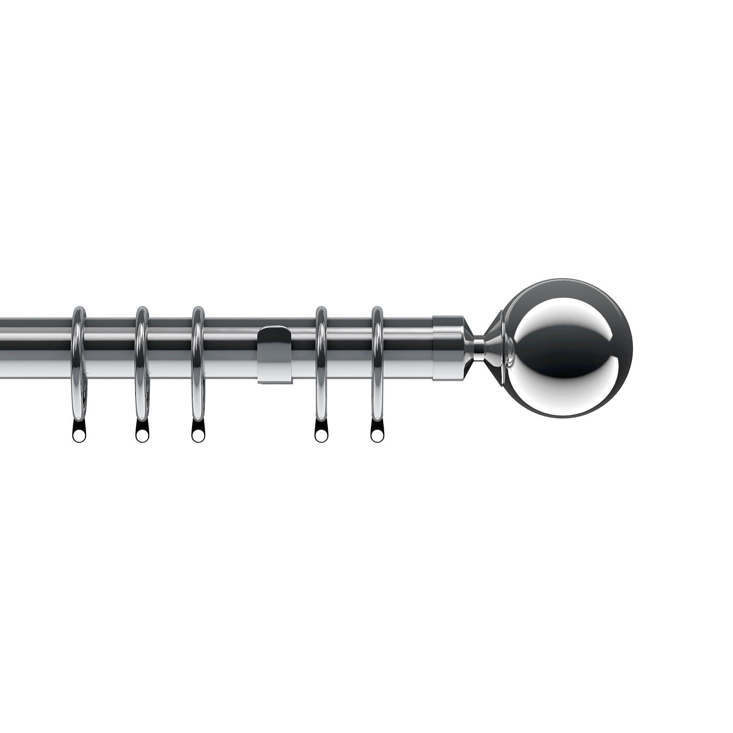George Silver Speedy Chrome Nikola Ball 28Mm Pole Set