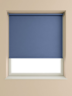 Speedy Navy 175cm Drop Blackout Roller Blind