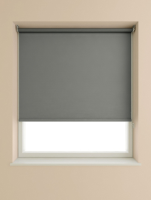 Speedy Slate 175cm Drop Blackout Roller Blind