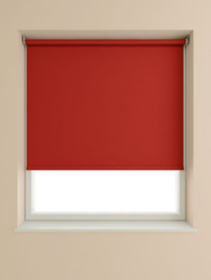 Speedy Deep Red 175cm Drop Blackout Roller Blind