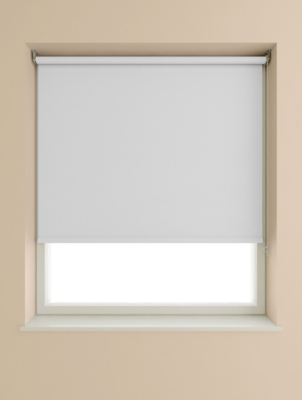 Speedy White 175cm Drop Blackout Roller Blind