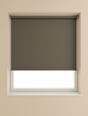 Speedy Chocolate 175cm Drop Blackout Roller Blind
