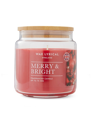 Wax Lyrical Medium Jar Merry & Bright | Home | George at ASDA