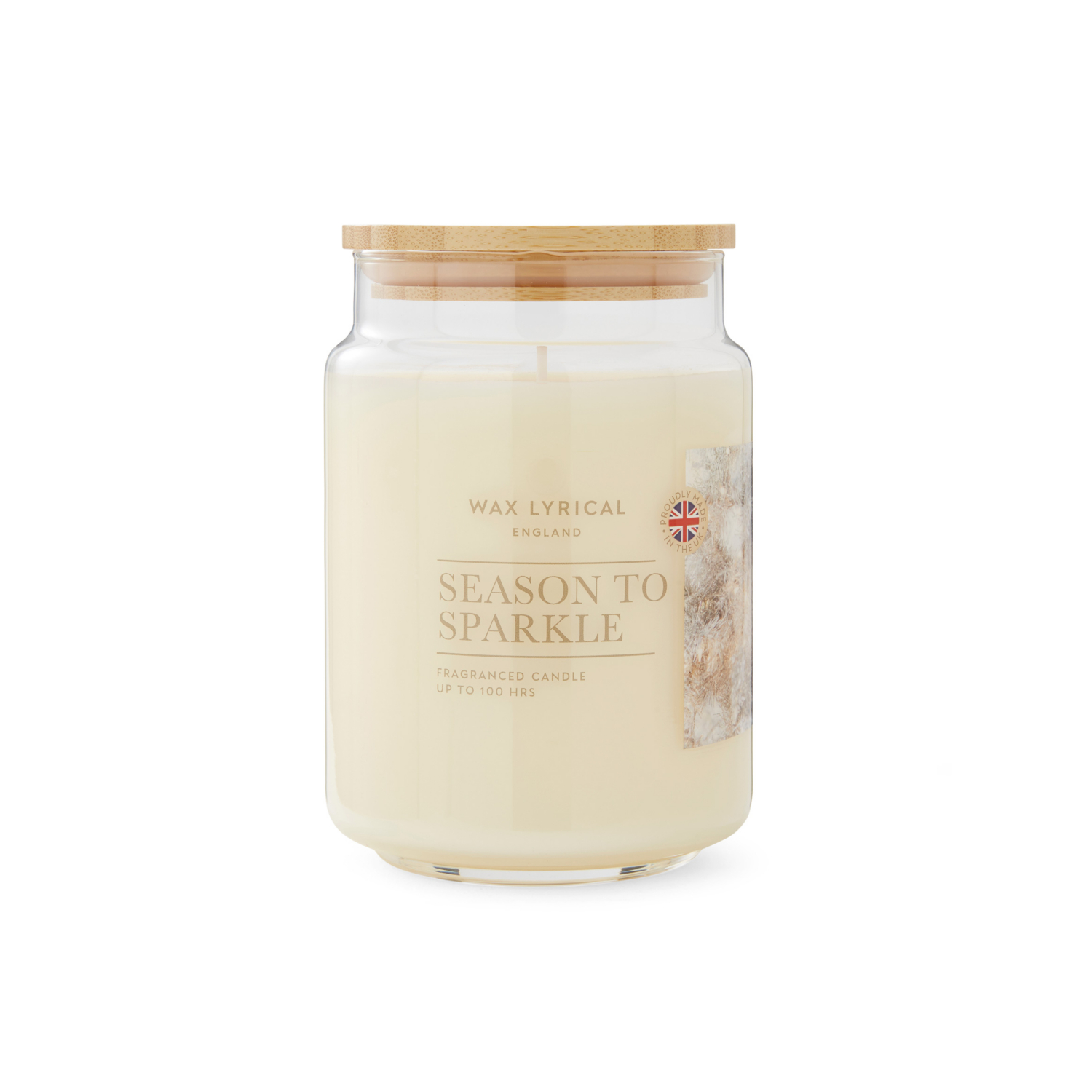 George Ivory Wax Lyrical Season To Sparkle Large Jar Candle