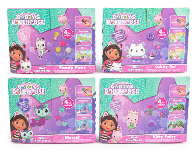 Gabby's Dollhouse Create Your Own Character 4 Assorted | School