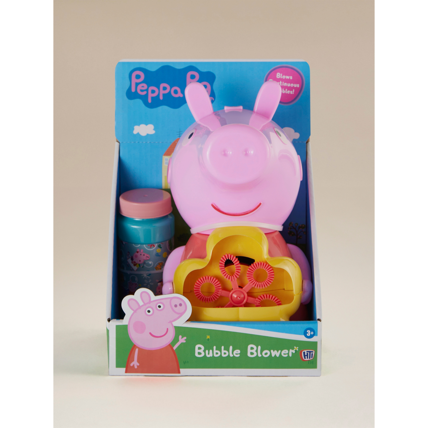 Peppa Multi Pig Character Bubble Machine