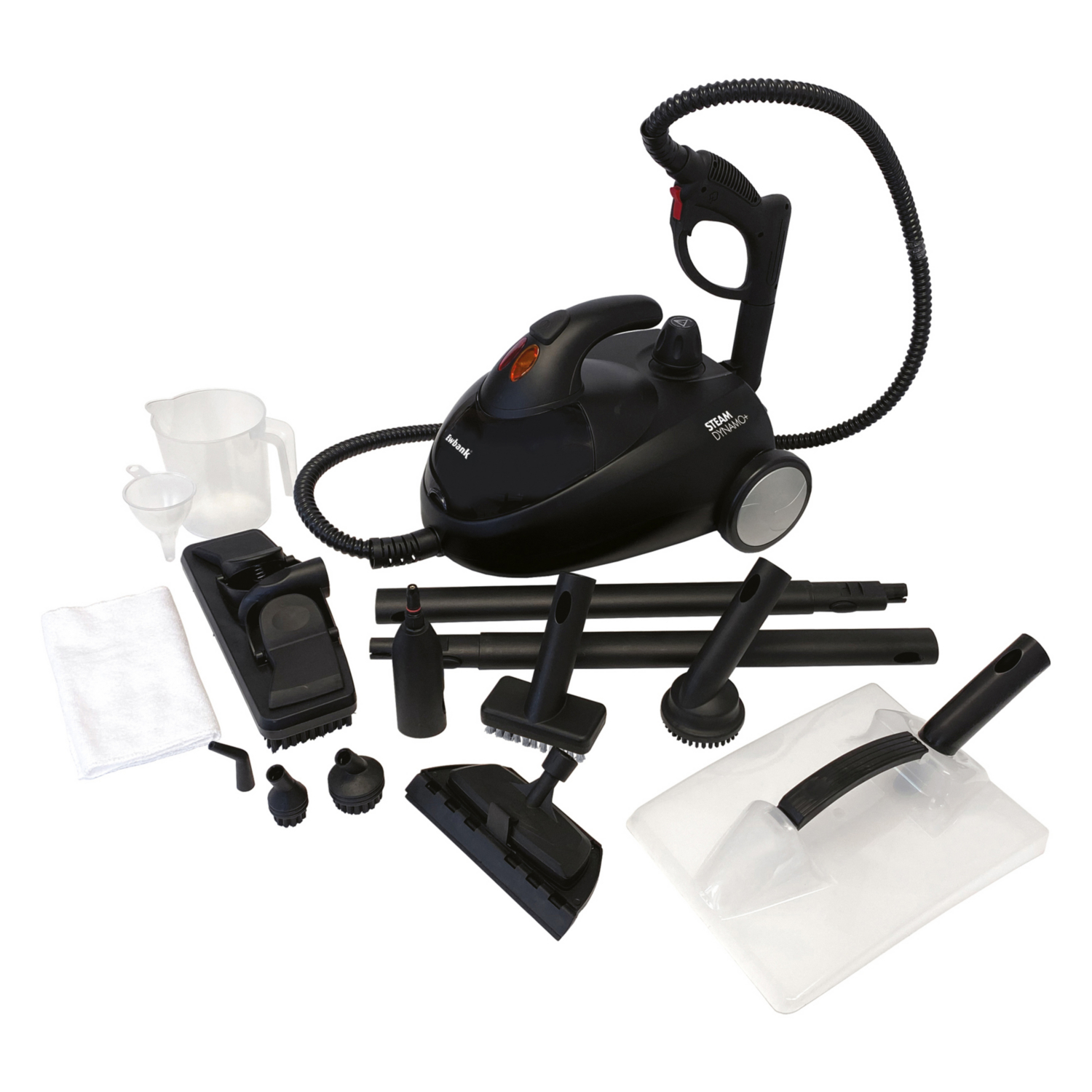 Ewbank Unisex Black Steamdynamo+ Cleaner & Sanitiser, 2000W In 4Kg - Image 6