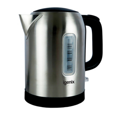 Igenix Litre 2200W Jug Kettle Stainless Steel Electricals