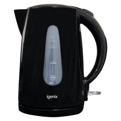 Igenix - Cordless Jug Kettle, 1.7 Litre, 3000W, Black - IG7205 - Black