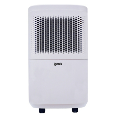 George Igenix 12 Litre Per Day Dehumidifier - White