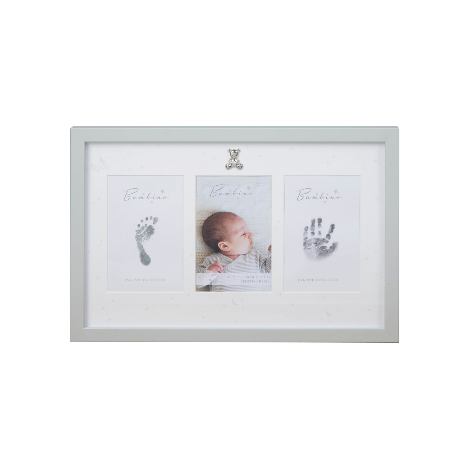 George White Bambino Hand & Foot Print With Ink Pad Frame