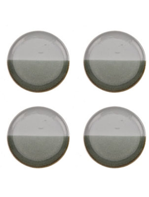 Hestia Set of 4 Grey Side Plates Home at ASDA