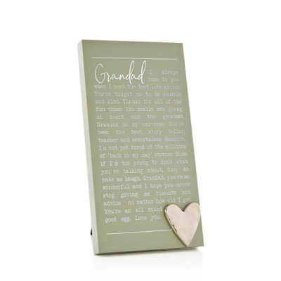 Uniqueful Moments Printed Standing Sentiment Plaque