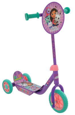 Gabby's Dollhouse Deluxe Tri Scooter Toys & Character at ASDA