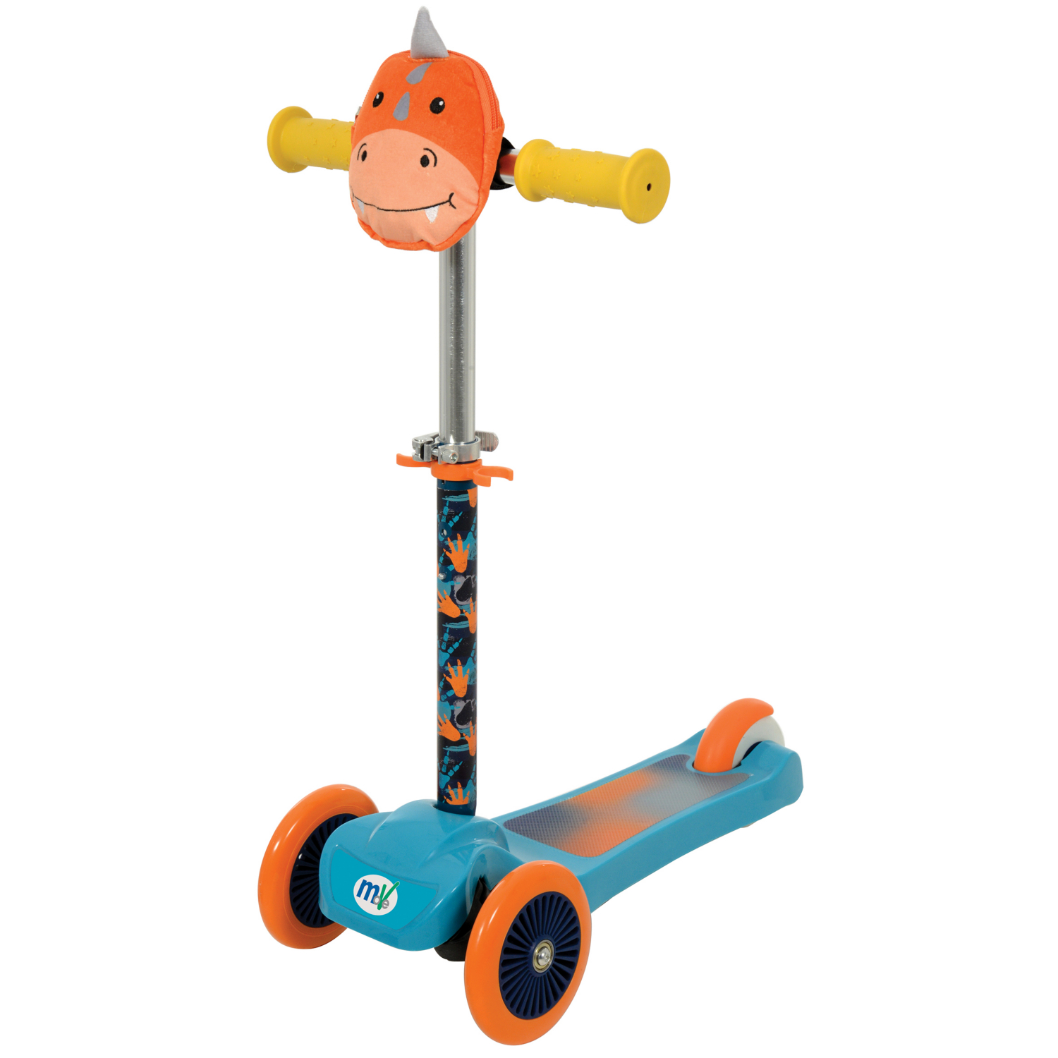 George Move Mini Go! Tilt Scooter With Dino Squishle