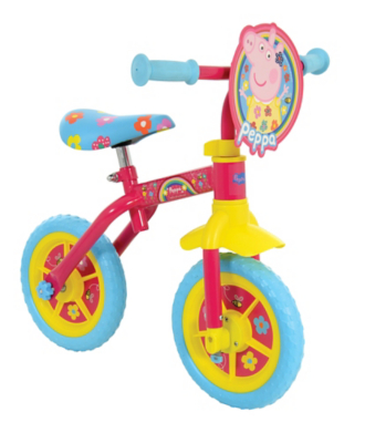 peppa pig ride on bike