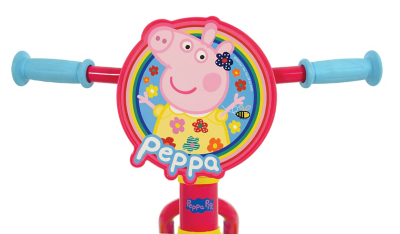 peppa pig 10 inch training bike
