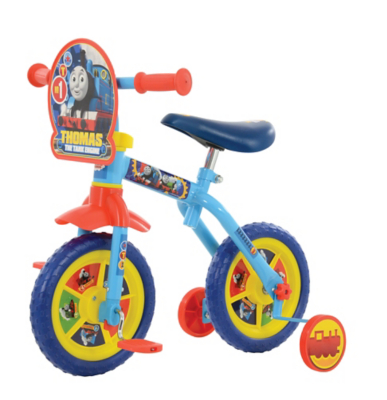 10 inch bike with stabilisers