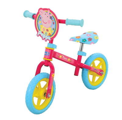 peppa pig balance bike asda