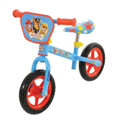 paw patrol balance bike asda