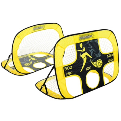 George Kickmaster Quick Up Goal & Target Shot - Bright Yellow