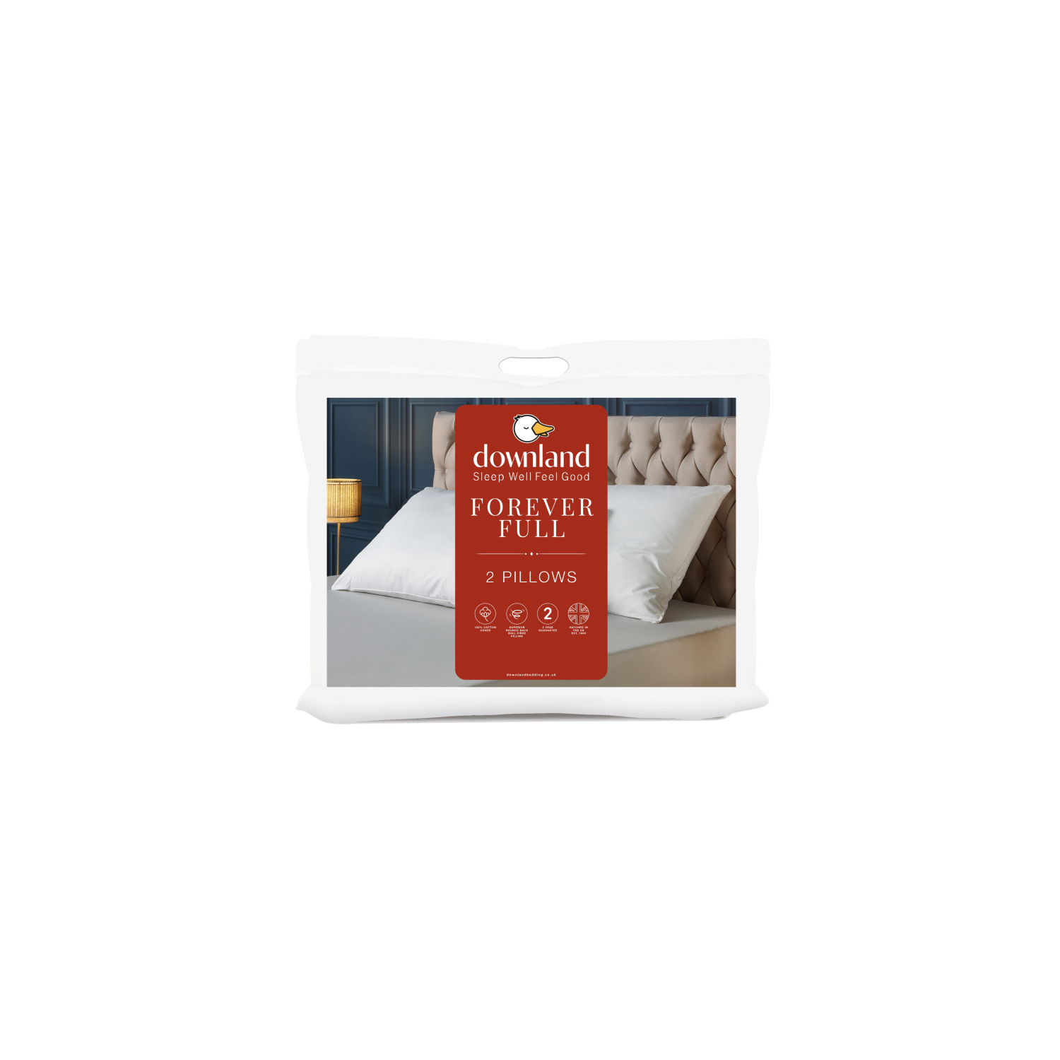 George Downland Forever Full Pillow Pair