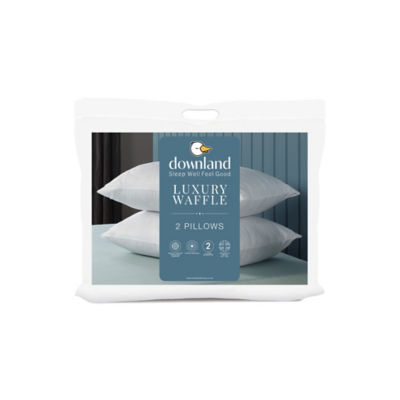 George Downland Waffle Pillow Pair