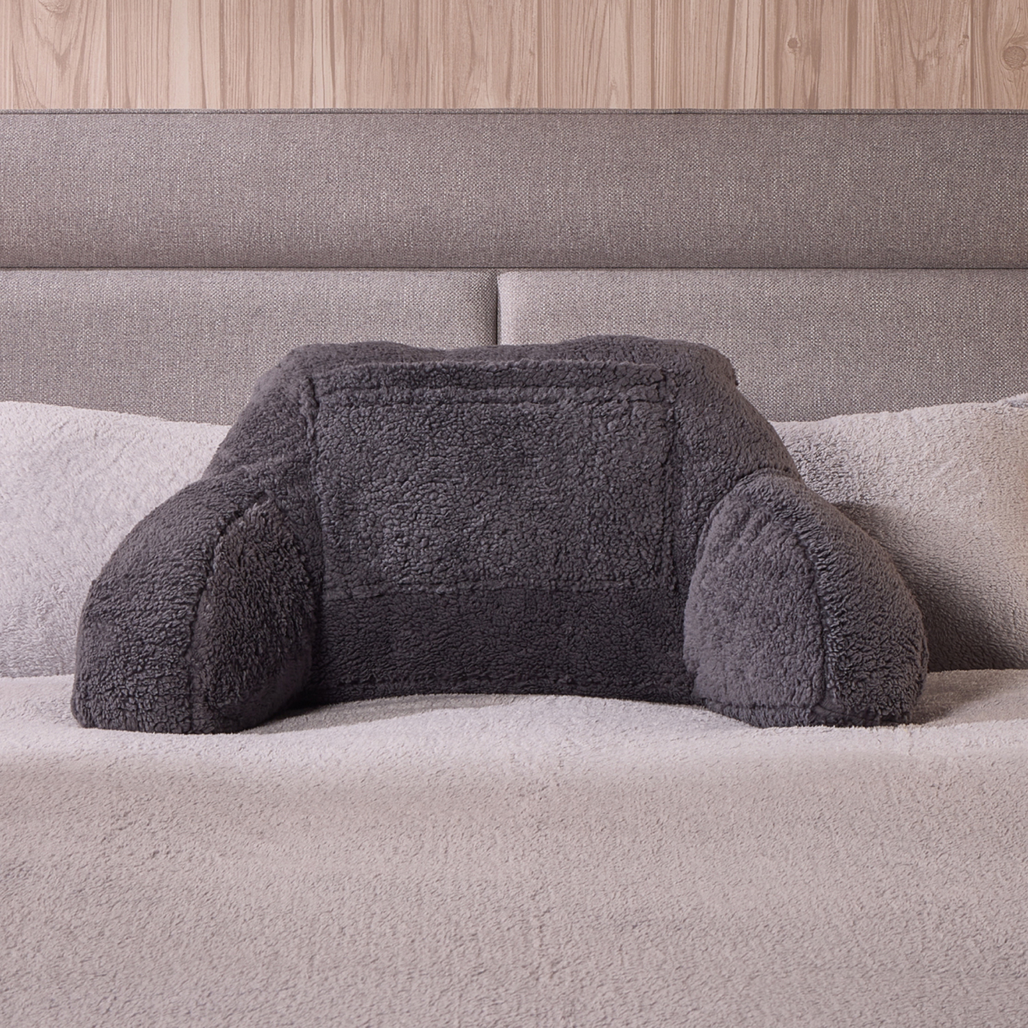 George Downland Heated Teddy Fleece Cuddle Cushion