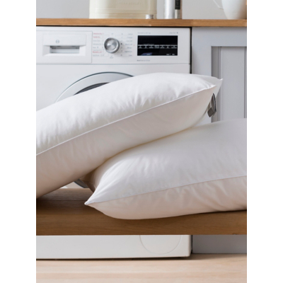 George Fine Bedding Company Spundown Firm Support Pillow - White