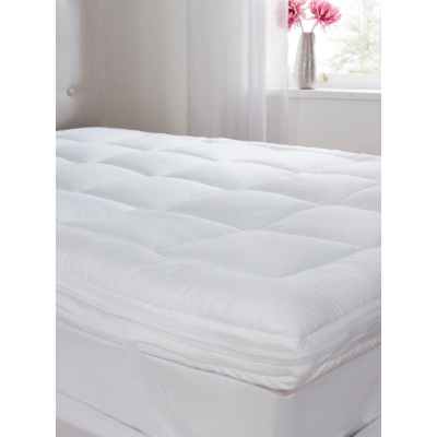 George Fine Bedding Company Luxury Dual Layer Topper - White