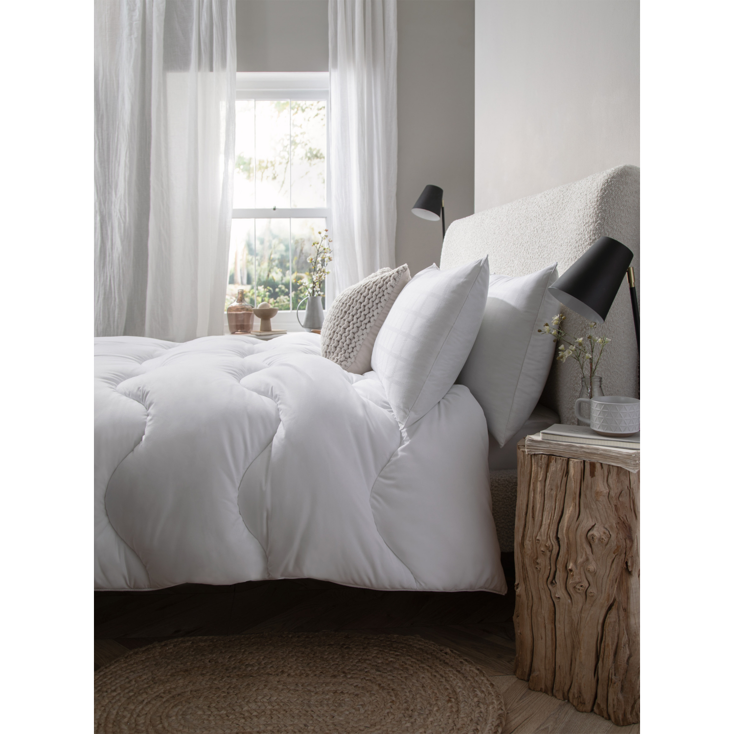 George White Fine Bedding Company Allergy Defence Pillow